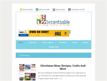 Tablet Screenshot of becentsable.net